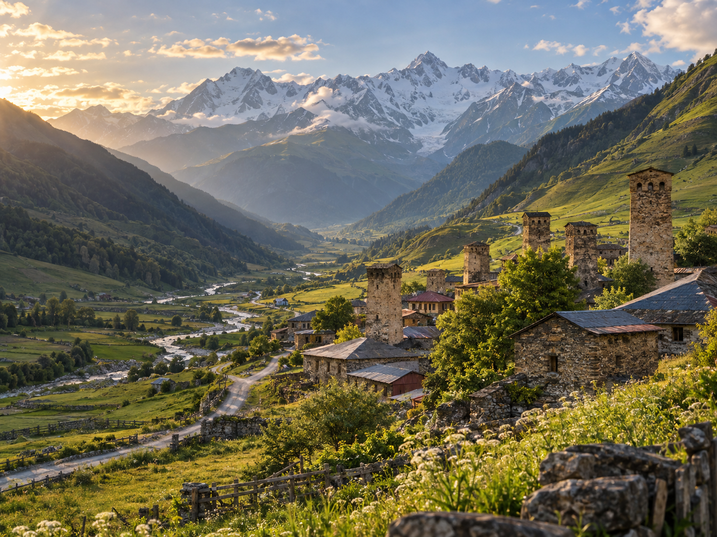 格鲁吉亚旅行场景