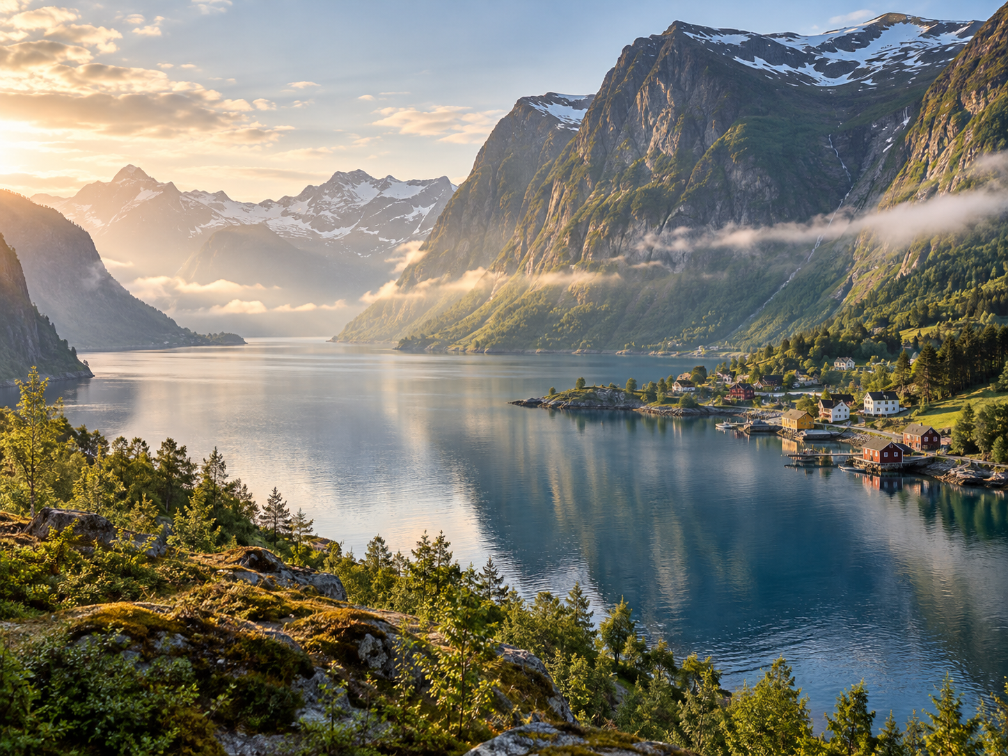 挪威旅行场景