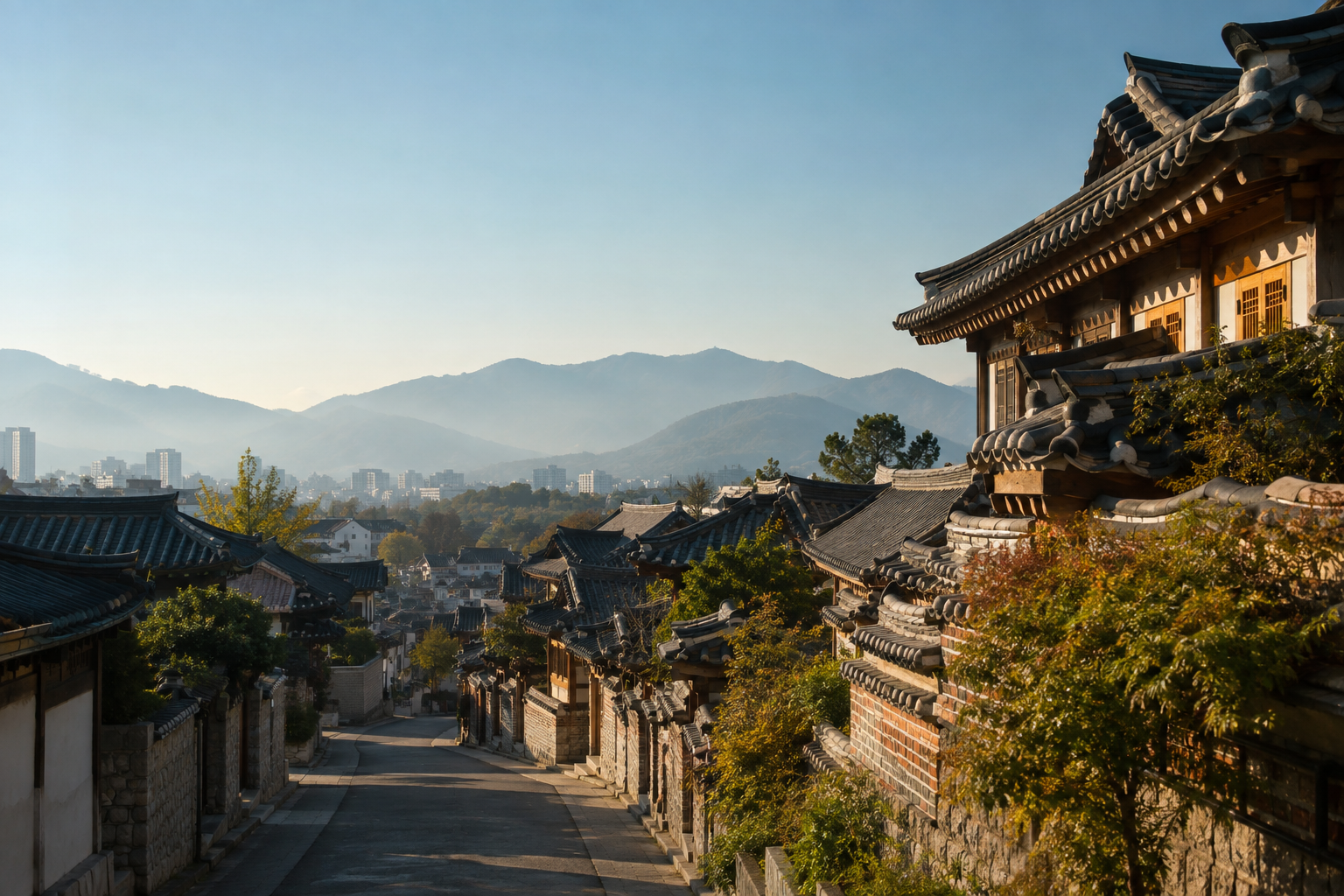 韩国旅行场景